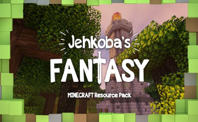 Скачать Сборка текстур  Jehkoba's Fantasy для Minecraft