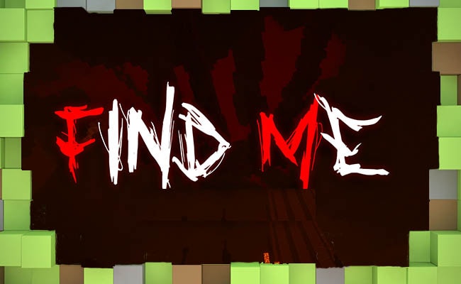 Карта Найти Кнопку - Find Me для Майнкрафт