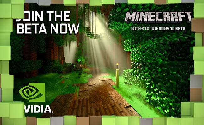 Новая бета для Minecraft RTX для Майнкрафт