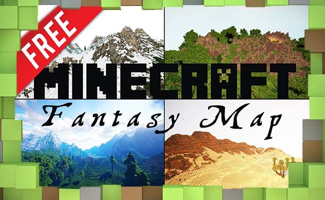 Скачать Карта Фэнтези для Minecraft