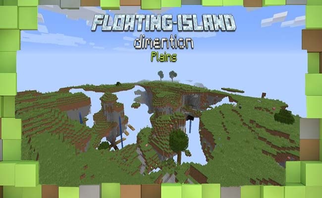 Скачать Datapack Плавучие острова для Minecraft