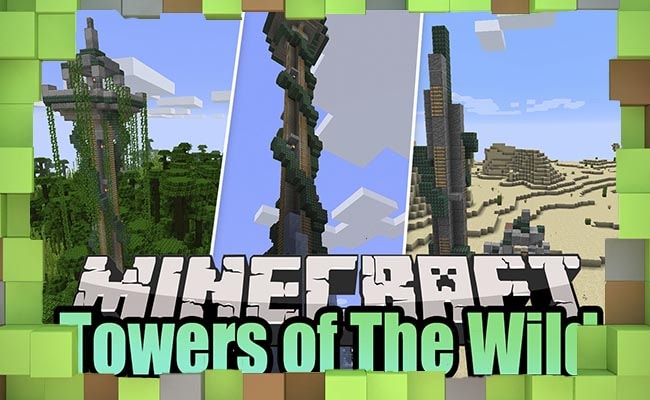Скачать Мод Towers Of The Wild - Башни для Minecraft
