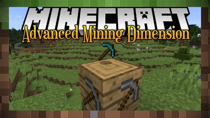 Скачать Мод Advanced Mining Dimension для Minecraft