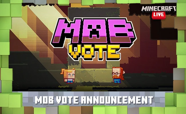 Скачать Голосуйте за следующего моба Майнкрафт для Minecraft