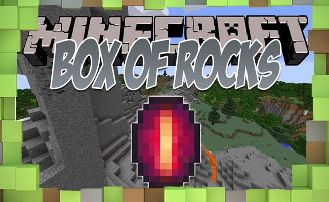 Скачать Мод Box Of Rocks для Minecraft
