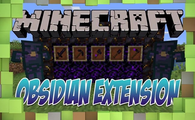 Мод Obsidian Extension для Майнкрафт