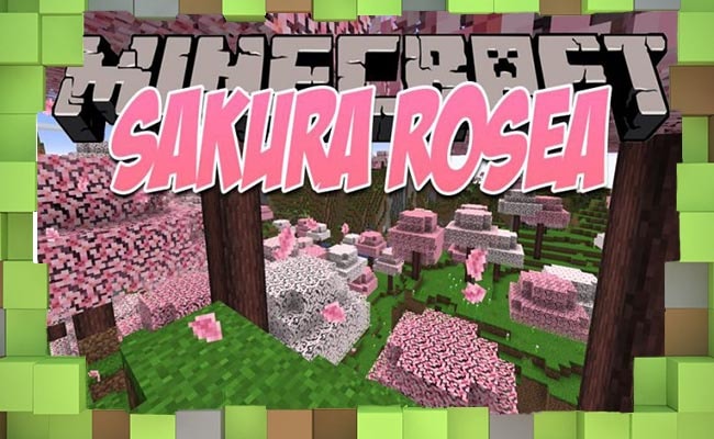 Мод Sakura Rosea для Майнкрафт