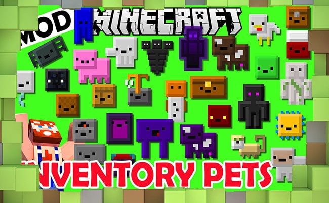 Мод Inventory Pets для Майнкрафт