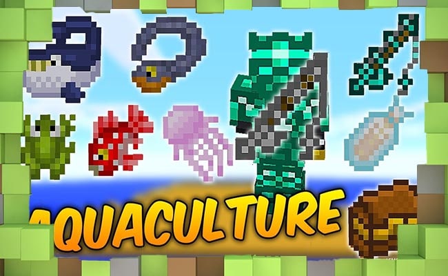 Мод Aquaculture 2 для Майнкрафт