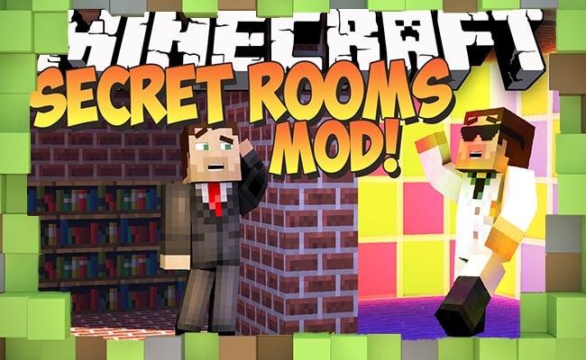 Мод Секретные комнаты - Secret Rooms для Майнкрафт
