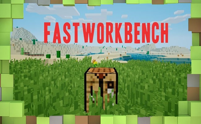 Мод FastWorkbench для Майнкрафт