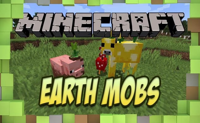 Мод Earth Mobs для Майнкрафт