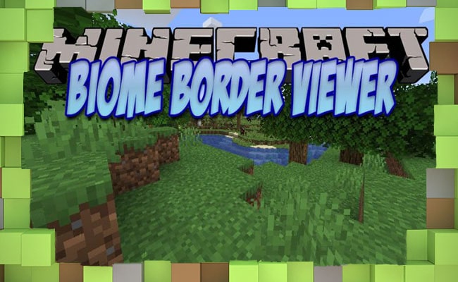 Мод Biome Border Viewer для Майнкрафт