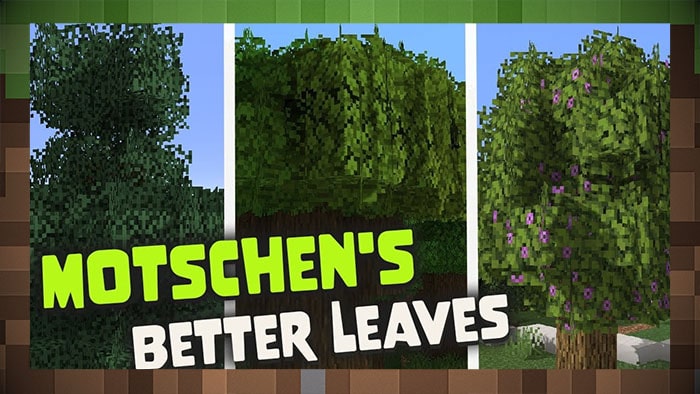 Сборка текстур Motschen's Better Leaves